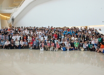 Around 300 young chemists, 250 observers and heads of groups from almost 80 countries, Azerbaijani state and government officials, diplomats, well-known scientists and intellectuals attended the opening ceremony of the Olympiad organized by the Baku branch of Moscow State University named after Mikhail Lomonosov. Baku, Azerbaijan, Jule 21, 2015